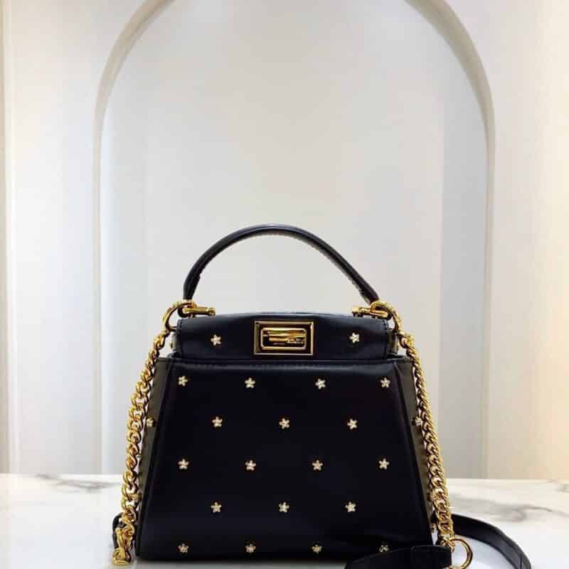 FENDI芬迪软羊皮手提包3597