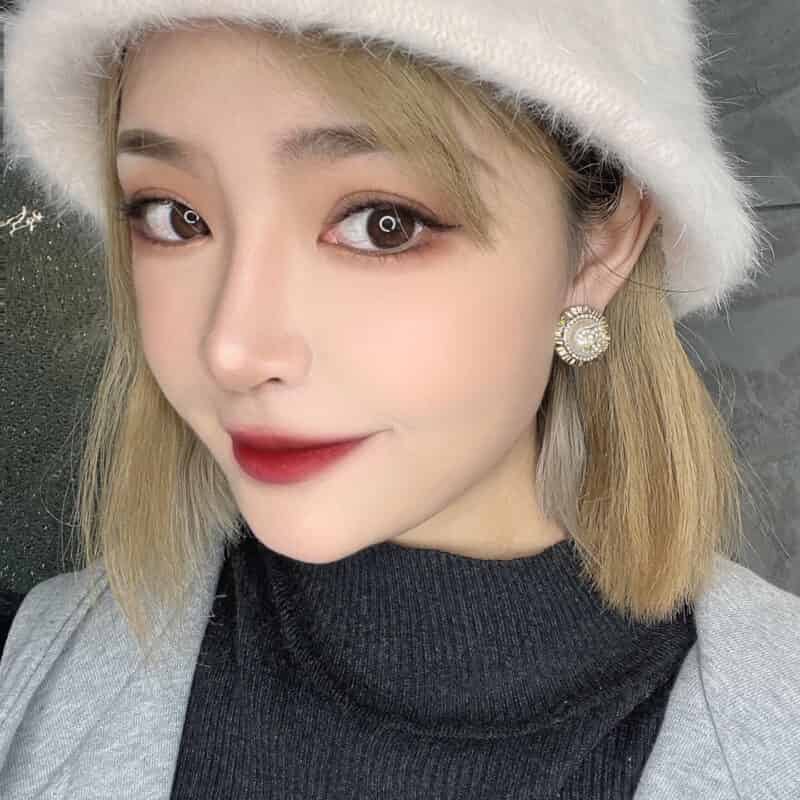 新款CHANEL香奈儿双c耳钉耳环