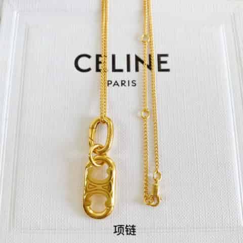 新款Celine赛琳凯旋门项链耳环