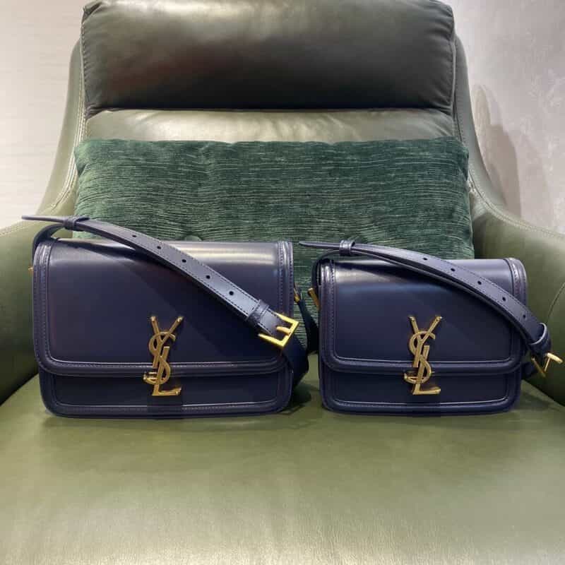 Saint laurent Ysl Solferino Box皮革肩背包634305 634306