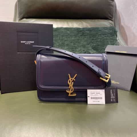Saint laurent Ysl Solferino Box皮革肩背包634305 634306