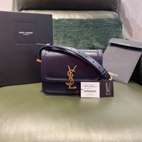 Saint laurent Ysl Solferino Box皮革肩背包634305 634306