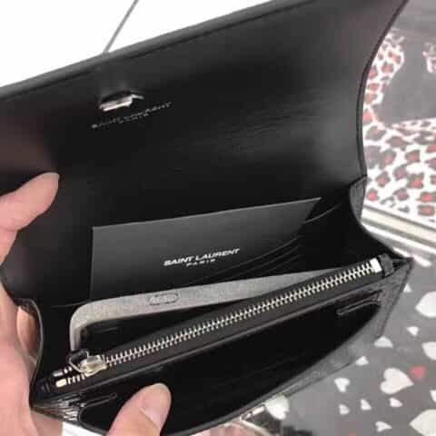 Saint laurent Ysl Sunset Mini bag鳄鱼纹日落包 452157