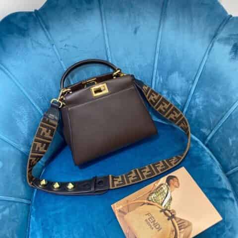 FENDI芬迪peekaboo牛皮手袋2121S