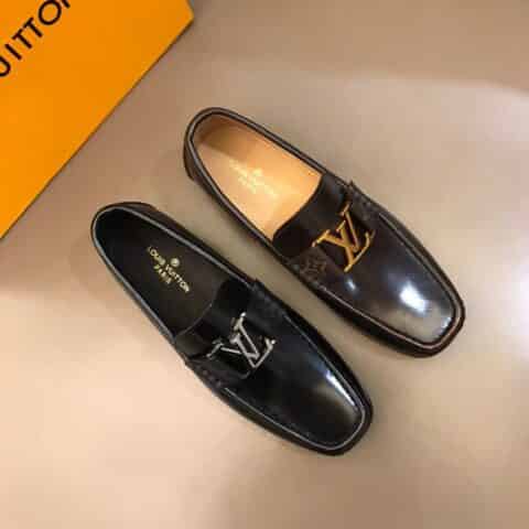 LV/路易威登   高端真皮大底进口头层牛皮经典男士商务皮鞋