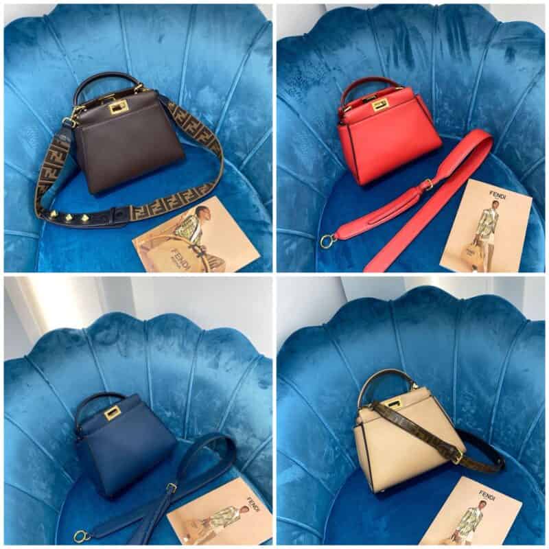 FENDI芬迪peekaboo牛皮手袋2121S