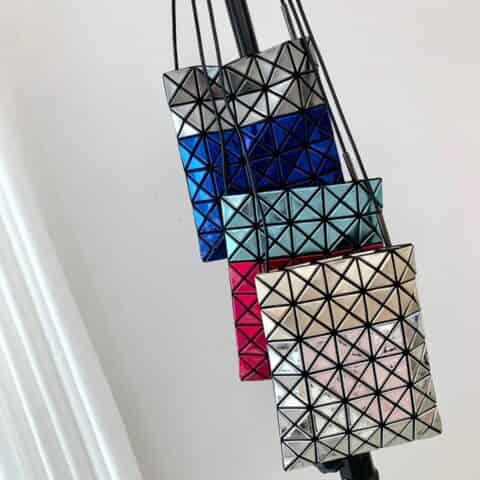 三宅一生｜BAOBAO铝金拼接色系列小挎包AG136