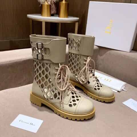 DIOR迪奥   原版定制五金扣升级版本高端货Di0r中筒靴