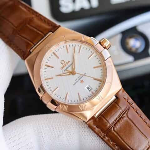 最新款OMEGA 「Constellation Gents’」星座系列原装8800,8801自动机芯腕表
