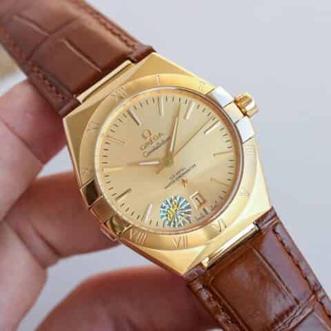最新款OMEGA 「Constellation Gents’」星座系列原装8800,8801自动机芯腕表