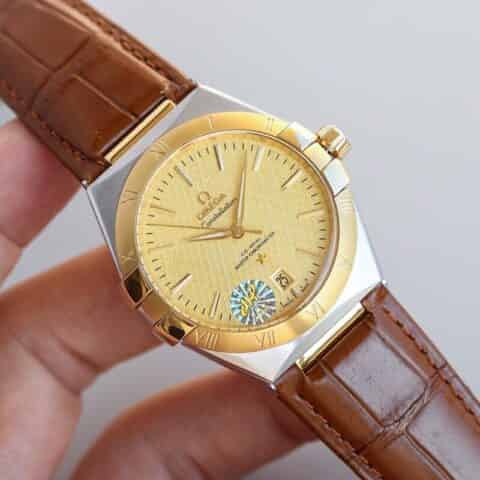 最新款OMEGA 「Constellation Gents’」星座系列原装8800,8801自动机芯腕表