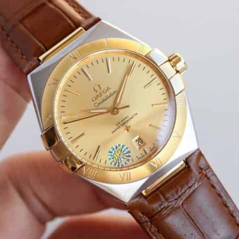 最新款OMEGA 「Constellation Gents’」星座系列原装8800,8801自动机芯腕表