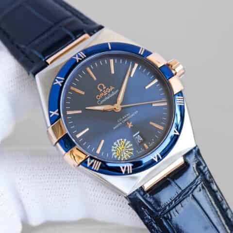 最新款OMEGA 「Constellation Gents’」星座系列原装8800,8801自动机芯腕表