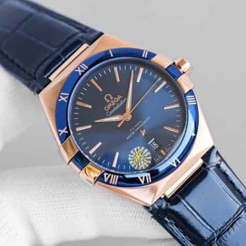 最新款OMEGA 「Constellation Gents’」星座系列原装8800,8801自动机芯腕表