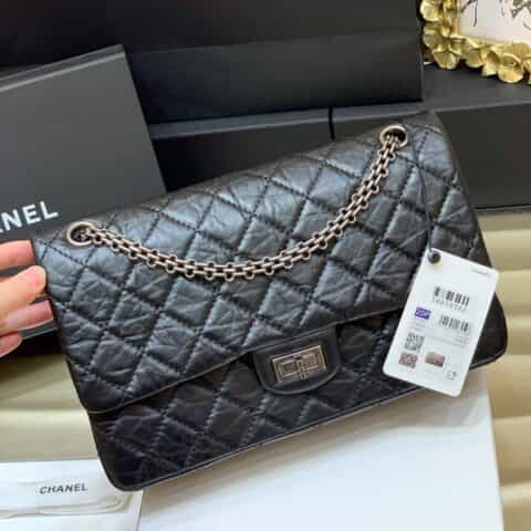 Chanel 至尊版本纯原厂2.55 reissue系列单肩斜挎包 A37587