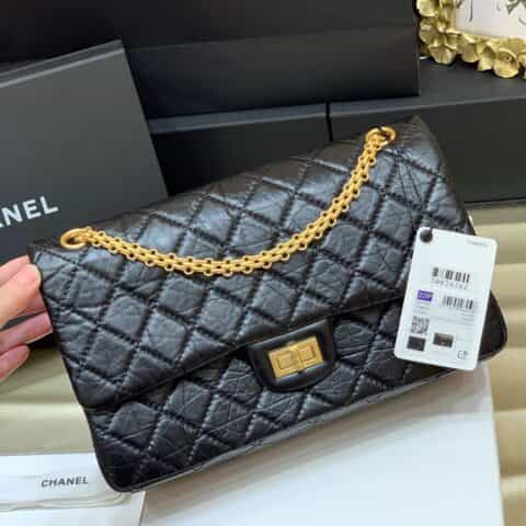 Chanel 至尊版本纯原厂2.55 reissue系列单肩斜挎包 A37587