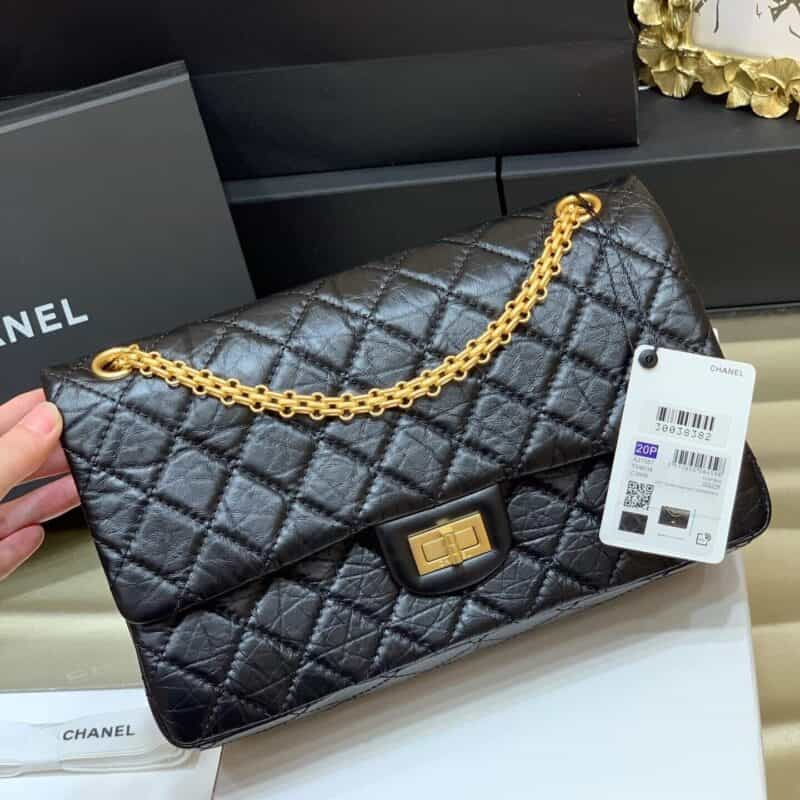 Chanel 至尊版本纯原厂2.55 reissue系列单肩斜挎包 A37587