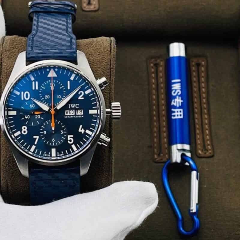 万.国IWC飞行员系列7750还原79320型自动上链计时机芯IW377729腕表