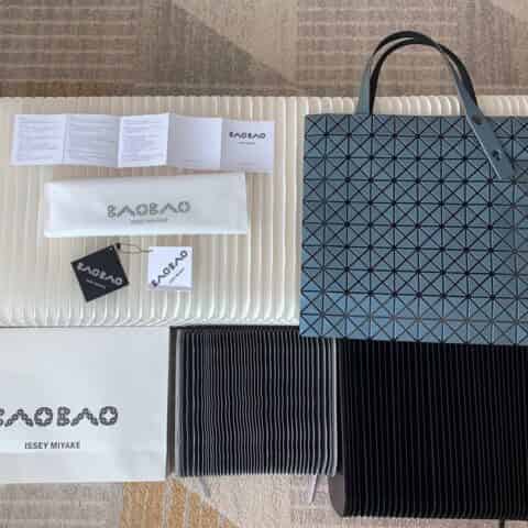 Issey miyake 三宅一生经典10X10手提袋0088