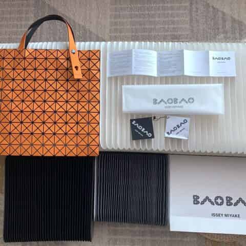 Issey miyake 三宅一生经典10X10手提袋0088