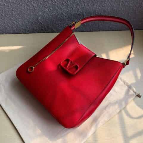 valentino华伦天奴VSLING纹理小牛皮肩背包0802L 0802S