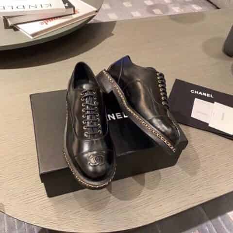 chanel香奈儿    小香风顶级单鞋系列女士商务皮鞋