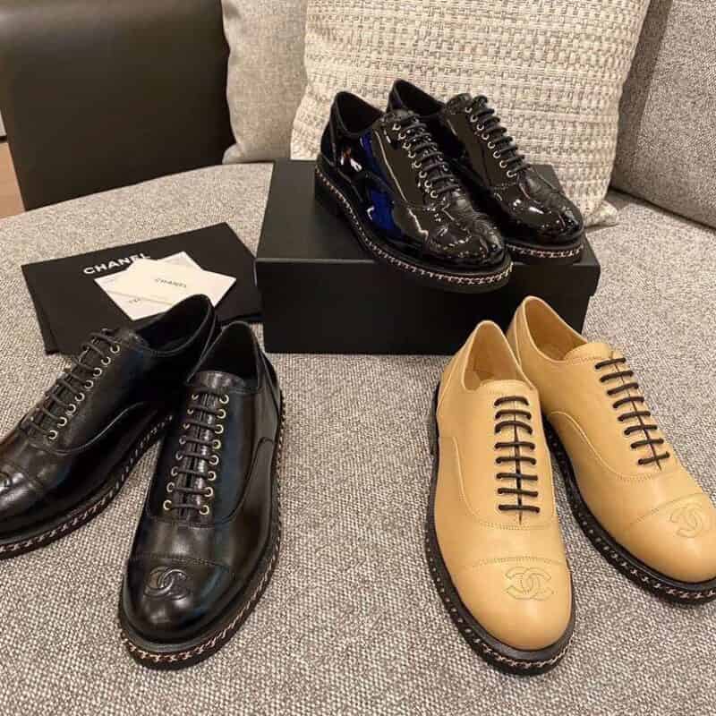 chanel香奈儿    小香风顶级单鞋系列女士商务皮鞋