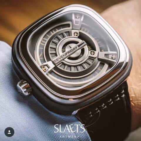 七个星期五 SEVENFRIDAY M1/03机芯：原装日本西铁城8215机械机芯腕表