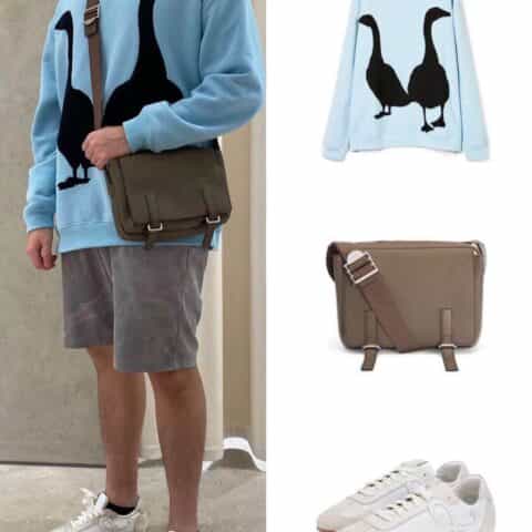 LOEWE罗意威 Military Messenger最新版信使包 0523