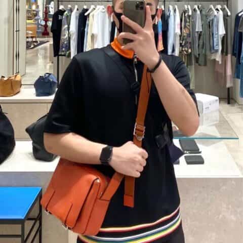 LOEWE罗意威 Military Messenger最新版信使包 0523