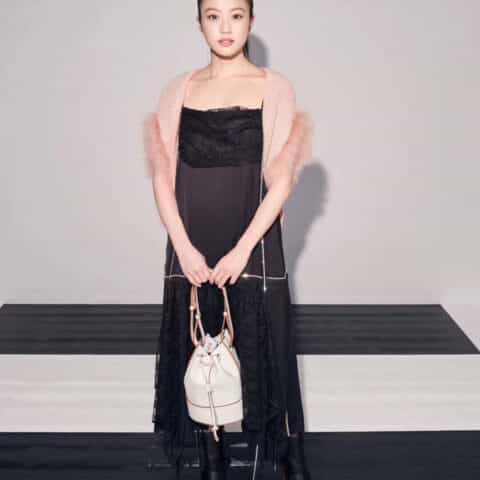 LOEWE罗意威 Small Balloon bag气球水桶包 0531白色