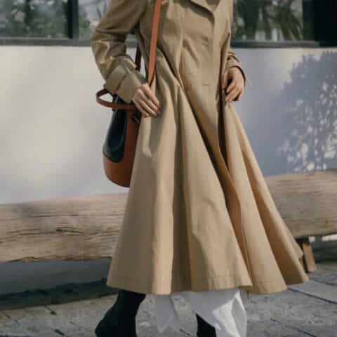 LOEWE罗意威 Small Balloon bag气球水桶包 0531黑棕拼色