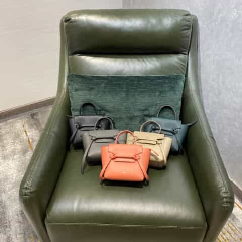 Celine思琳 BELT PICO BAG 鲶鱼包 194263黑色