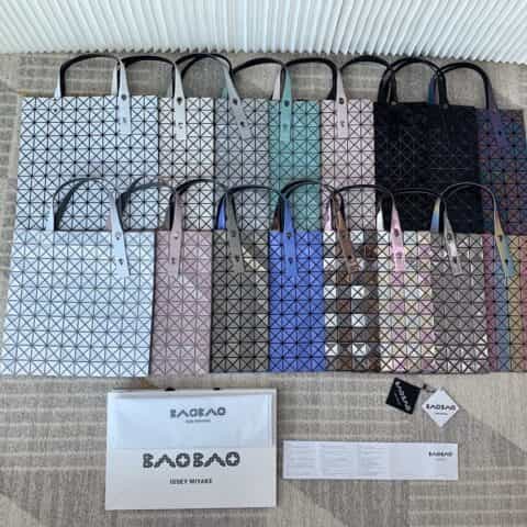 三宅一生独家定制原版面料原版凹凸LOGO+原版五金手提袋0088