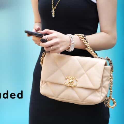 Chanel香奈儿 19 Flap Bag AS1160 AS1161