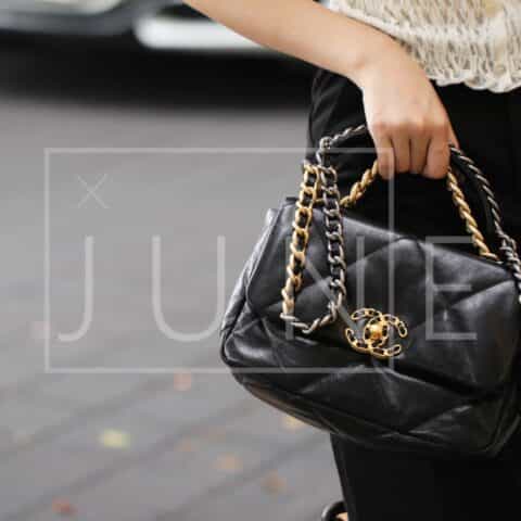 Chanel香奈儿 19 Flap Bag AS1160小号26C黑色