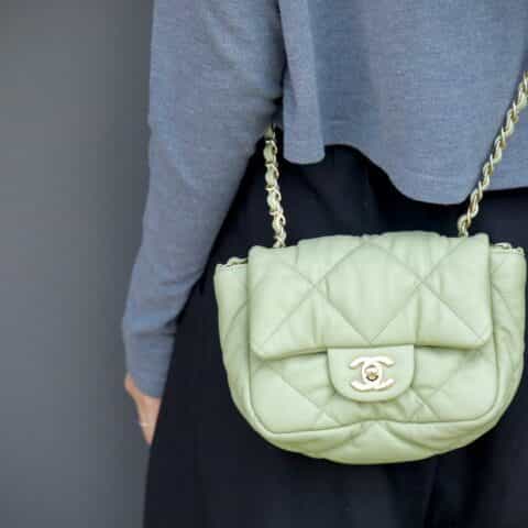 Chanel/香奈儿 2021早春小香新款泡芙包