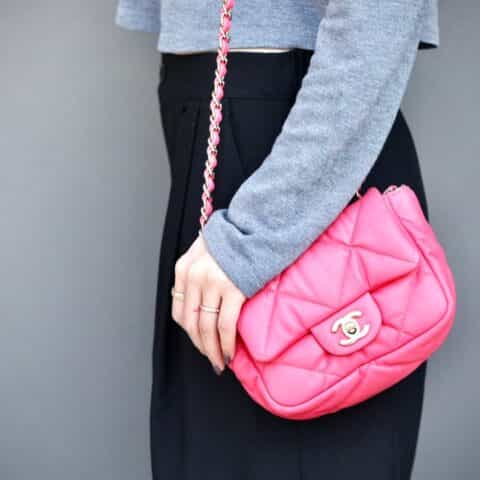 Chanel/香奈儿 2021早春小香新款泡芙包