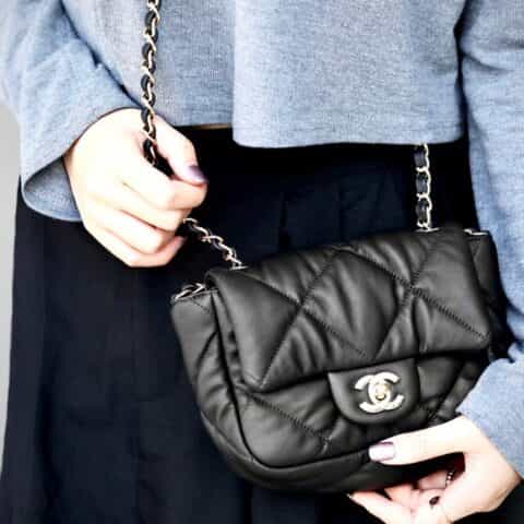 Chanel/香奈儿 2021早春小香新款泡芙包