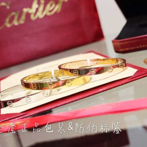 卡地亚经典款Love系列手镯