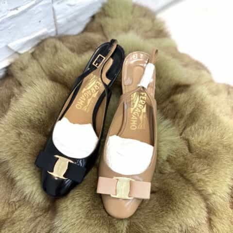 SF salvatore Ferragamo  菲拉格慕春夏新款扁头后空中跟凉鞋