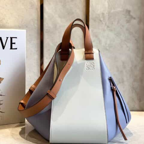 LOEWE罗意威 Hammock bag吊床包 0196大号薰衣紫