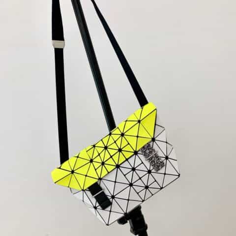 Issey Miyake三宅一生专柜限定双面情人系列邮差包AG647