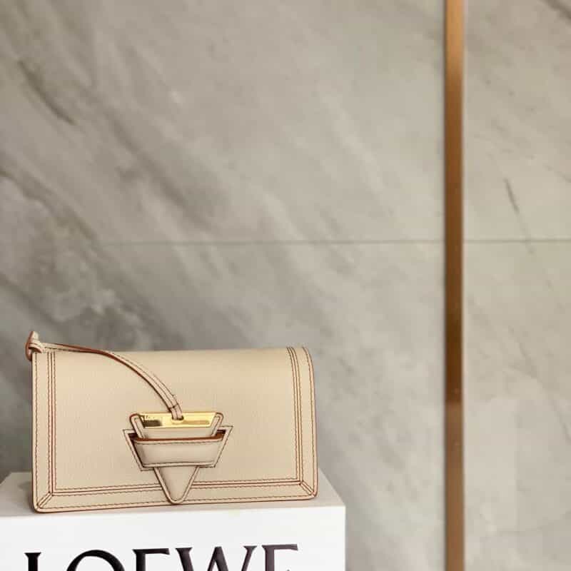 LOEWE罗意威 Mini Barcelona bag 三角包 0528灰色20CM