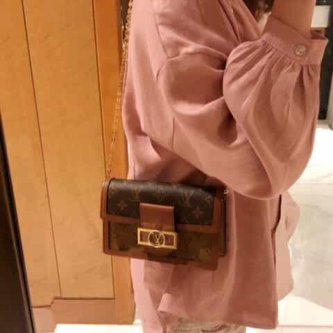 Louis Vuitton LV Dauphine Chain Wallet达芙妮链条包 M68746