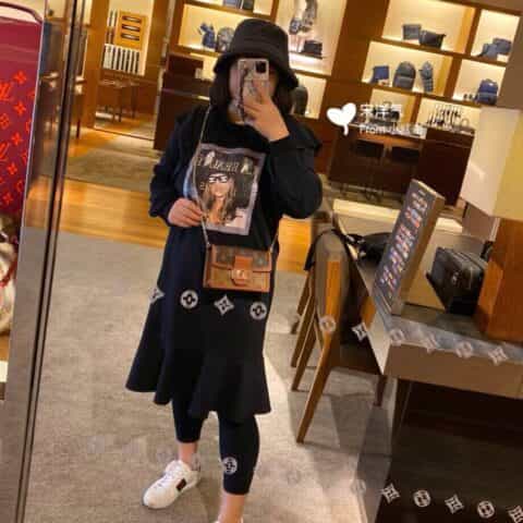 Louis Vuitton LV Dauphine Chain Wallet达芙妮链条包 M68746