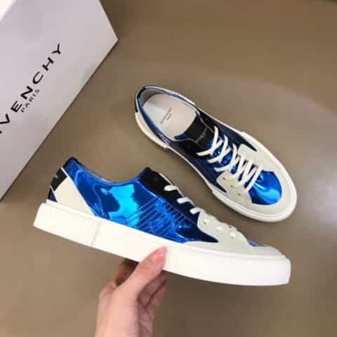 Givenchy 纪梵希    Gv~y新款Spectre炫彩蓝色PVC低帮情侣运动鞋