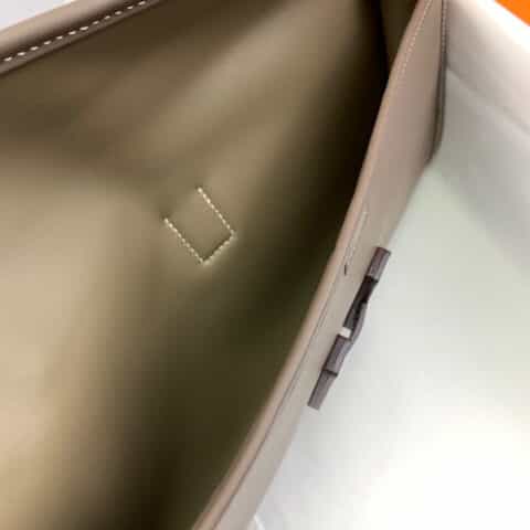 Hermès爱马仕 Jige 29 swift 大象灰 蜜蜡线手缝 手包