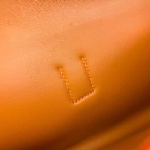 Hermès爱马仕 Jige 29 swift 橙色 蜜蜡线手缝 手包