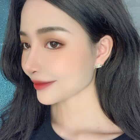 20年新款香奈双c耳钉耳环